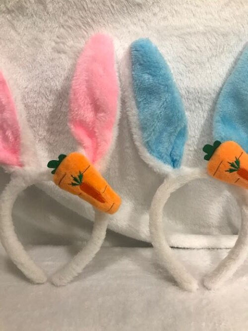 Elephant plush Easter gift, personalized gift tag, customized, embroidered, My First Easter Elephant