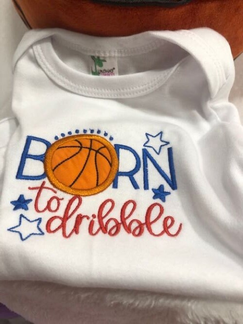 Basketball plush embroidered pillow, basketball pillow, baby shower gift, custom coach gift, personalized basketball, gift for shower