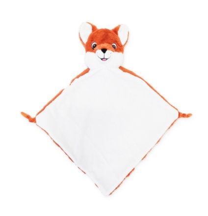 Personalized Fox Plush - Embroidered Keepsake