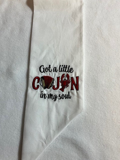 Crawfish Wreath Sash, Wreath Sash, Wreath Bow, Crawfish decoration, Cajun Celebration