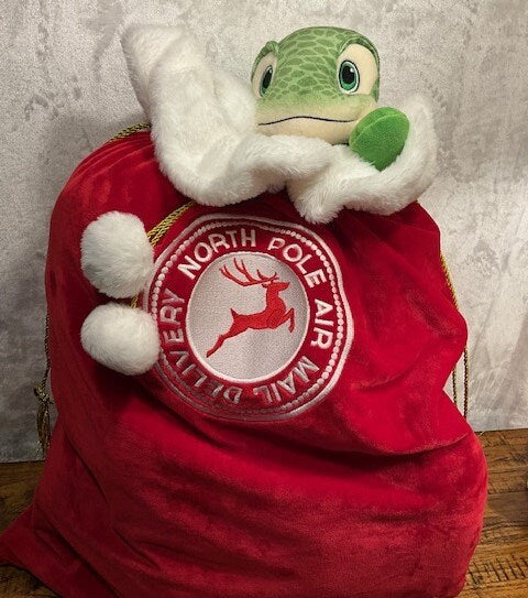 Personalized Santa Sack, embroidered, x-large, personalized, Santa bag, gifts