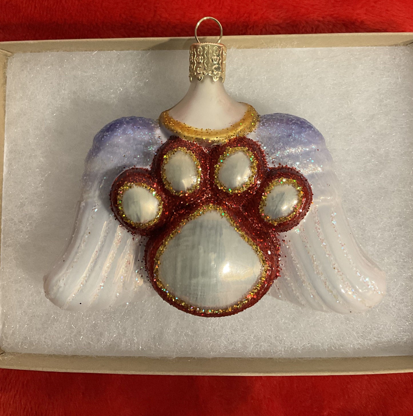 Guardian Angel Dog Ornament | Hearts & Paws Memorial Christmas Ornament