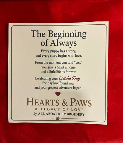 The Beginning of Always Puppy Basket Ornament | Hearts & Paws Collection