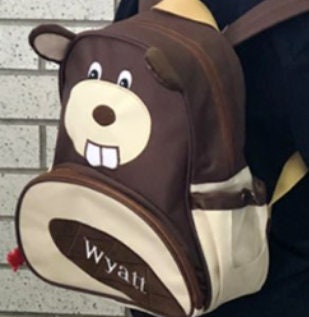 Toddler Backpack personalized embroidered, preschool backpack, embroidered backpack, monogrammed backpack, diaper bag, toddler school bag