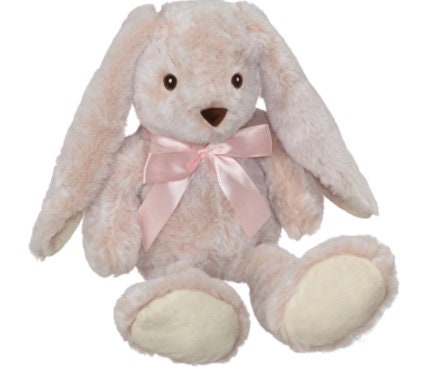 Personalized Bunny, Personalized Easter Bunny, Bunny Rabbit, Personalized Baby Gift Stuffed Animal, Floppy Ear Bunny, embroidered