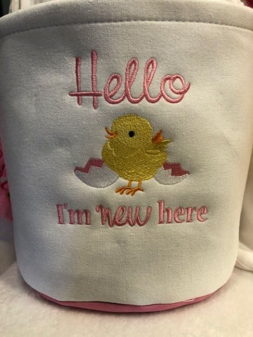 My First Baby Gift- My First Easter Baby Shower, Easter Gift, embroidered Easter, My First Baby, Easter bib, Easter burp cloth