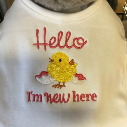 My First Baby Gift- My First Easter Baby Shower, Easter Gift, embroidered Easter, My First Baby, Easter bib, Easter burp cloth