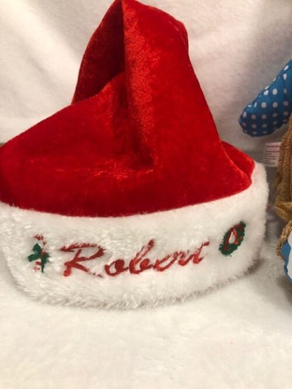 Christmas Plush, My First Christmas, Christmas Reindeer Customized, personalized, embroidered, Baby keepsake,  Baby's First Christmas
