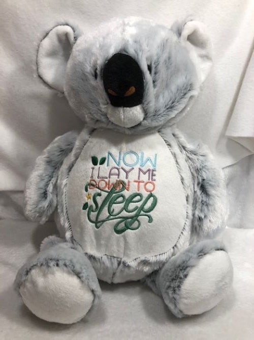 Koala plush customized, embroidered, personalized, Koala stuffed animal, Baby shower gift idea, gift for baby, gift for mom, gift for him