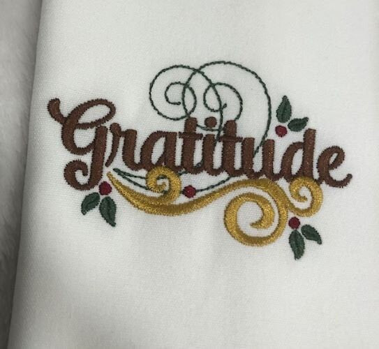 Thanksgiving Dinner Cloth Napkins set, Family Thanksgiving Dinner Napkin set, embroidered, customized