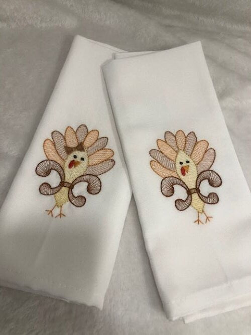 Thanksgiving Dinner Cloth napkin, Thanksgiving Day Dinner Napkin Set  Turkey Dinner Napkins customized, Dinner cloth napkin