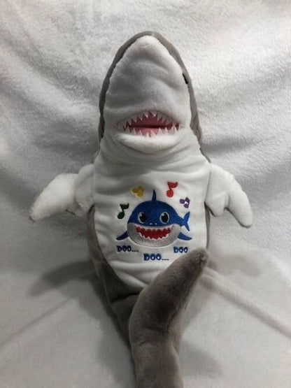 Shark stuffed animal personalized, Baby Shark personalized, Shark birthday gift, Shark embroidery buddy, customized, embroidered