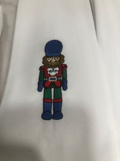 Nutcracker Dinner Napkins - embroidered