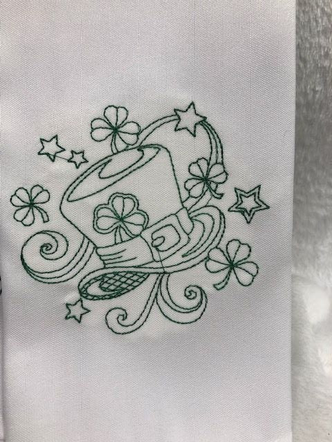 St Patrick's Day Cloth Dinner Napkin Set of 4, St Paddy Day DinnerNapkin, Embroidered, Customized, Monogrammed dinner napkin
