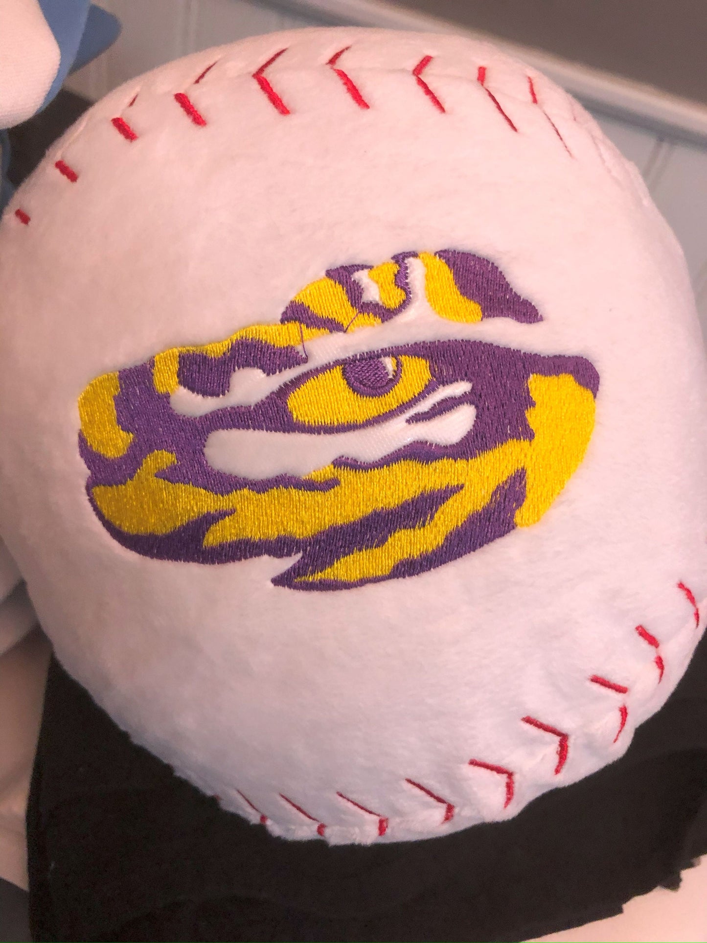 LSU Tigers Plush Baseball, LSU Tigers Baseball Personalized, Baton Rouge Football, Tiger Baby, Customized Baseball, My First Baseball