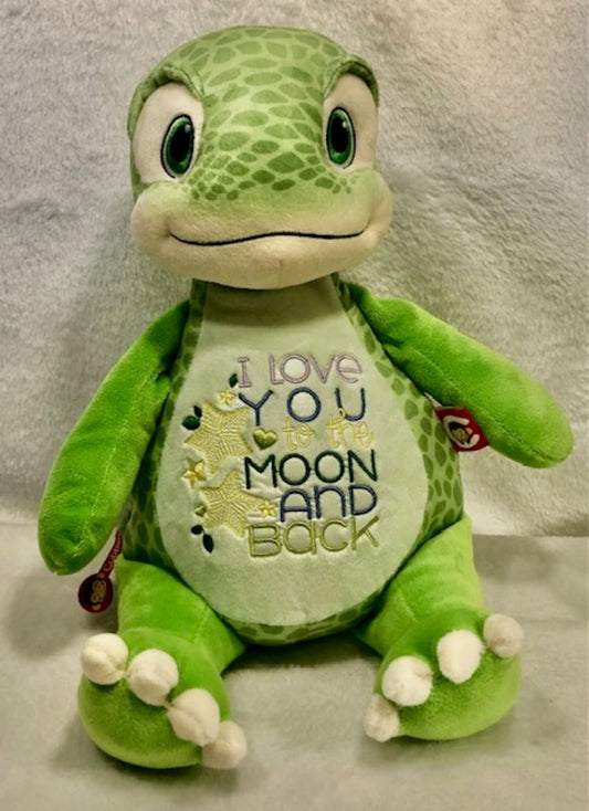 Customized Dinosaur, Iguana stuffed animal, embroidered, customized, personalized, custom plush