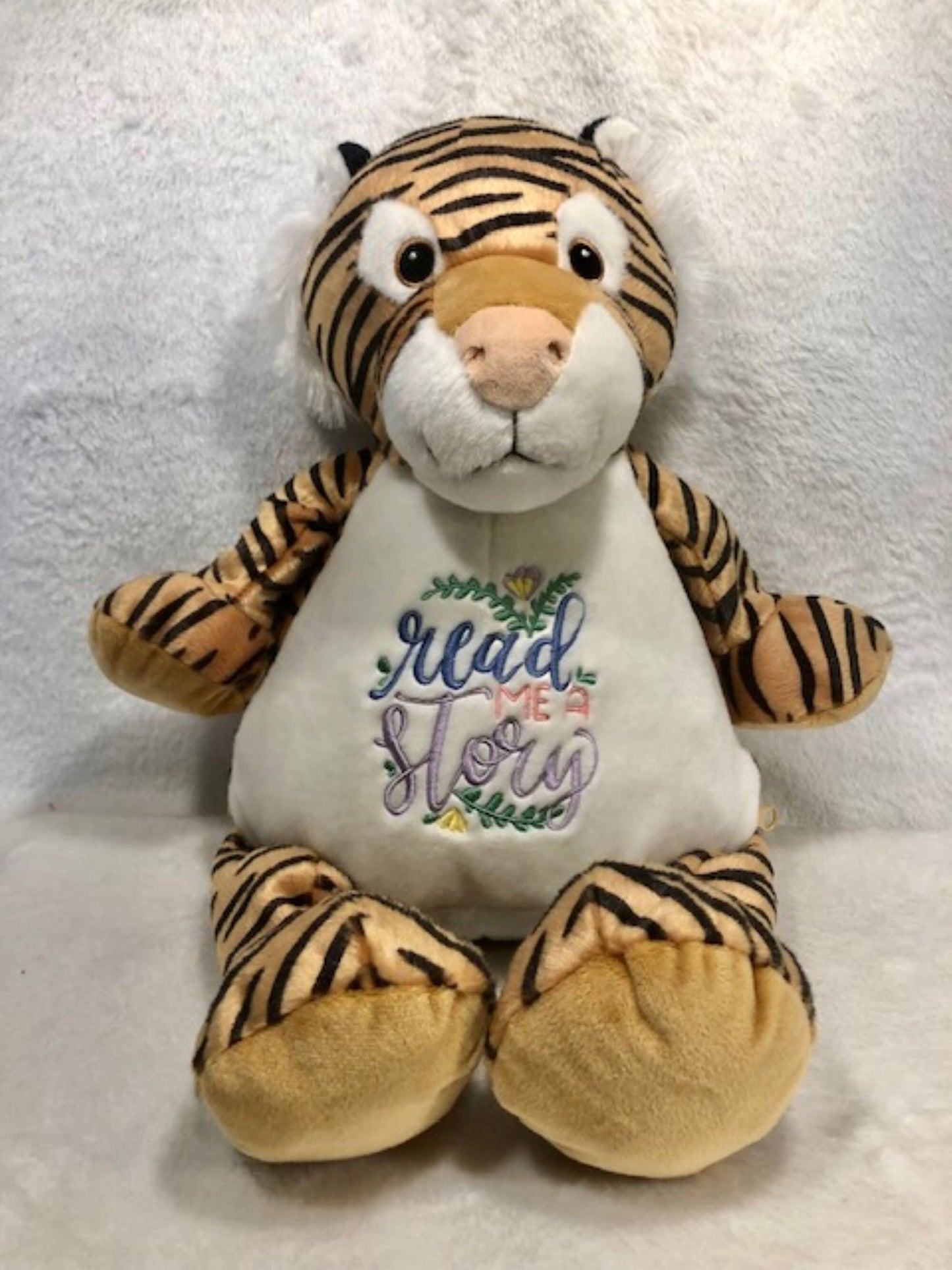 Personalized Tiger Plush - Embroidery Keepsake