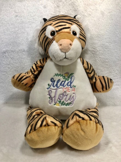 Personalized Tiger Plush - Embroidery Keepsake