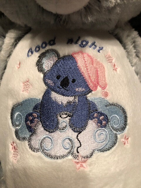 Koala plush customized, embroidered, personalized, Koala stuffed animal, Baby shower gift idea, gift for baby, gift for mom, gift for him