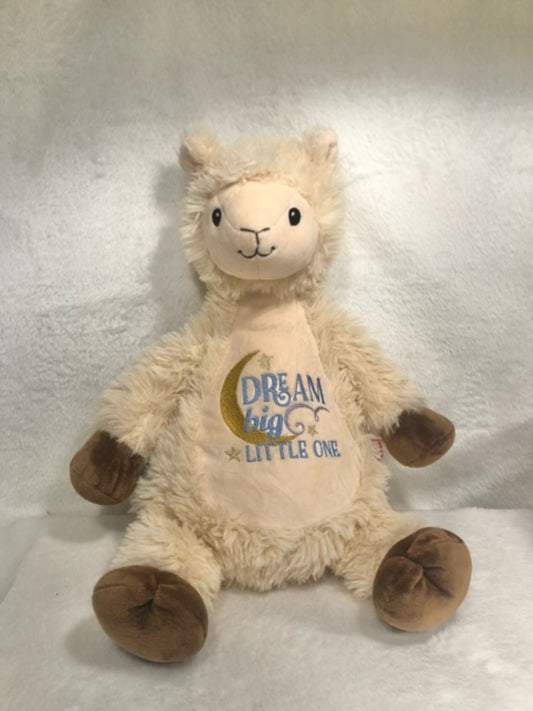 Personalization Llama Plush - Embroidered Keepsake