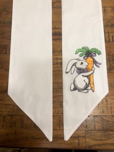 Easter Wreath Sash, Wreath Sash, Wreath Bow, Easter decoration, Easter Celebration