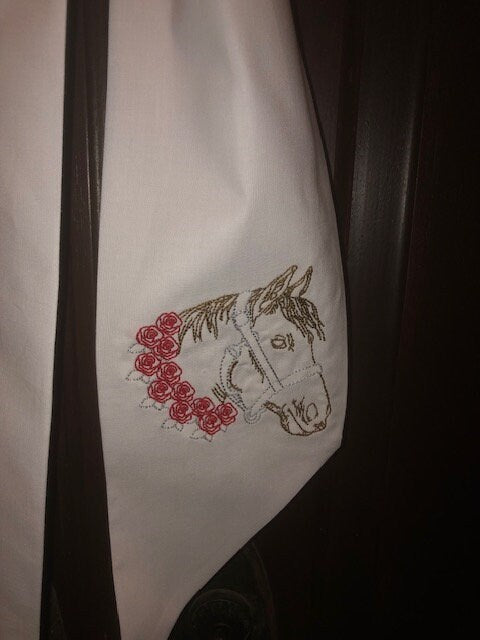 Kentucky Derby Wreath Sash, derby Wreath Sash, Wreath Bow, Kentucky Derby decoration, Kentucky Derby Celebration