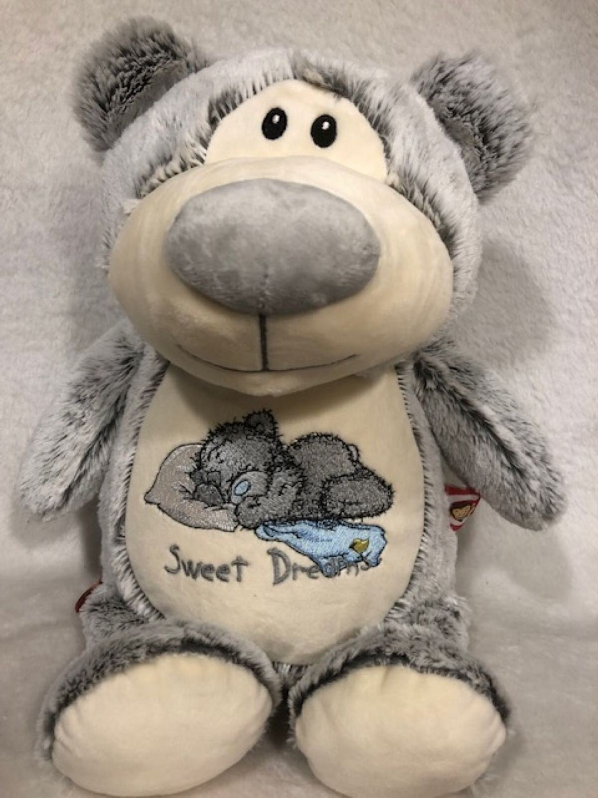 Teddy Bear Plush personalized gift, Bear Baby gift set, Bear embroidered, customized, Teddy Bear Embroidery buddy, My First Teddy Bear