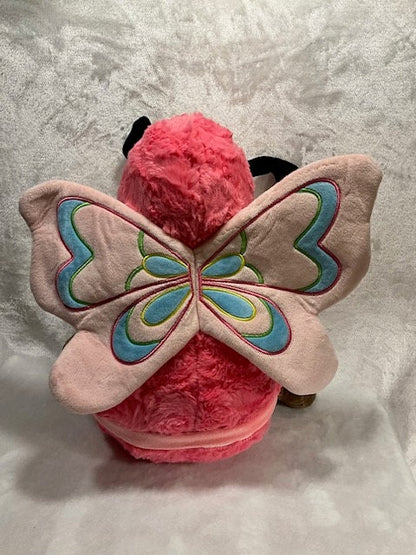 Butterfly Plush personalized gift, Butterfly Baby gift set, Butterfly embroidered customized, Butterfly embroidery buddy Butterfly stuffed