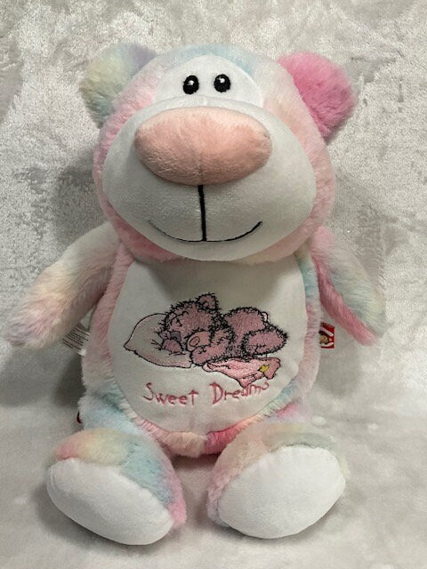 Teddy Bear Plush personalized gift, Bear Baby gift set, Bear embroidered, customized, Teddy Bear Embroidery buddy, My First Teddy Bear