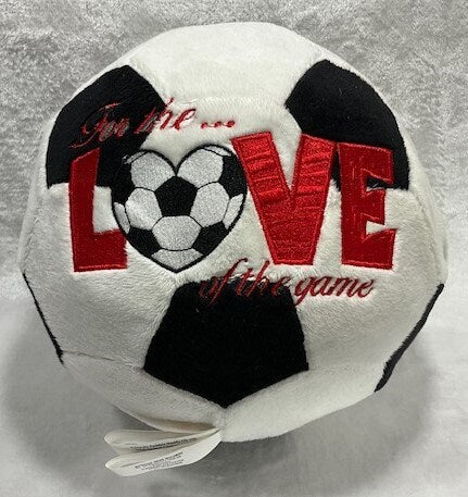 Soccer Plush personalized gift, Soccer gift set, Soccer embroidered customized, Soccer embroidery buddy, Soccer stuffed baby