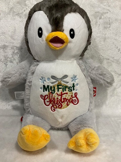 My First Christmas, My First Christmas Snowman, Baby Gift Christmas Plush, personalized, embroidered, Christmas plush, custom plush