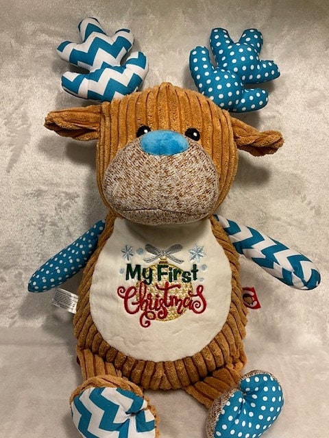 My First Christmas, My First Christmas Snowman, Baby Gift Christmas Plush, personalized, embroidered, Christmas plush, custom plush