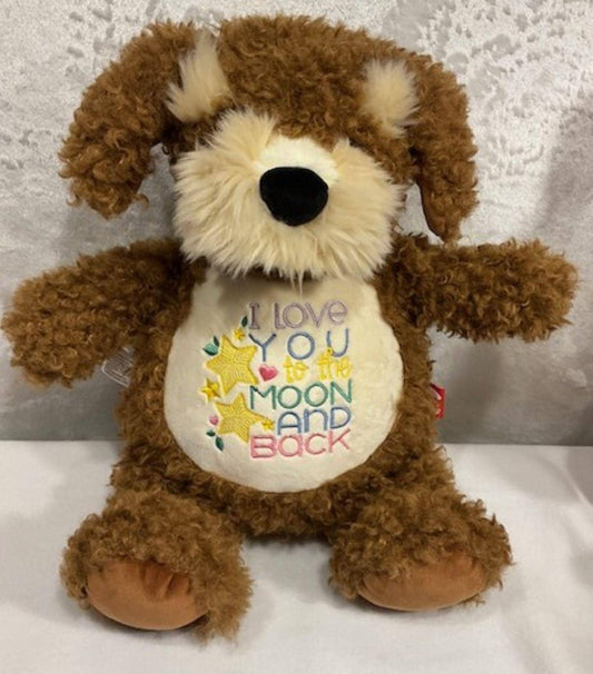 Cockapoo Stuffed Animal – 16” Plush Puppy Dog Personalized Embroidery  – Custom Gift for Dog Lovers, Kids, Baby Showers
